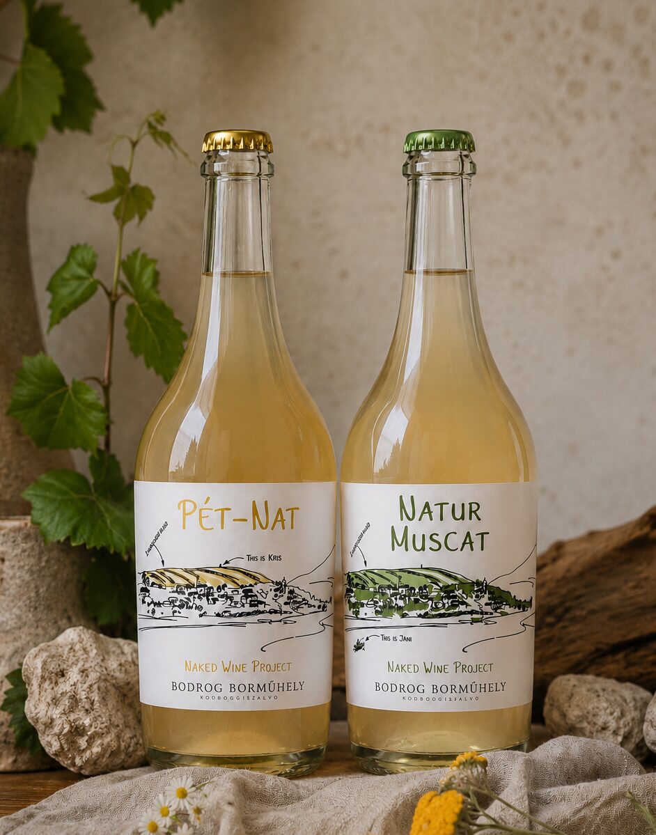 Naked Wine Project — palack